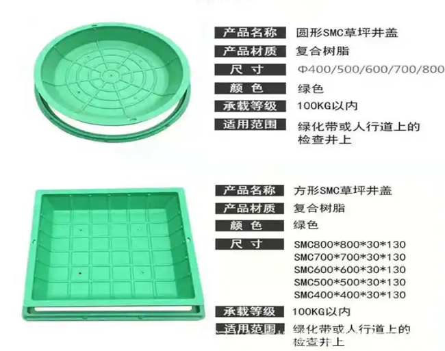 大丰树脂复合种植井盖展示